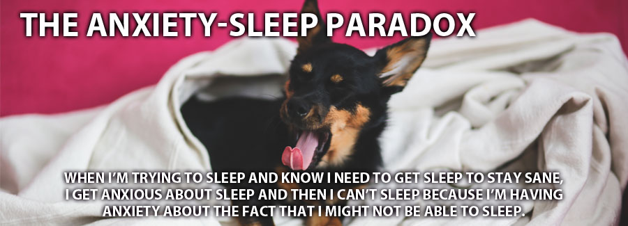 Anxiety-Sleep Paradox