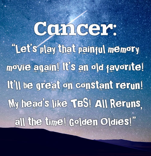 Cancer Zodiac; photo of sky/stars